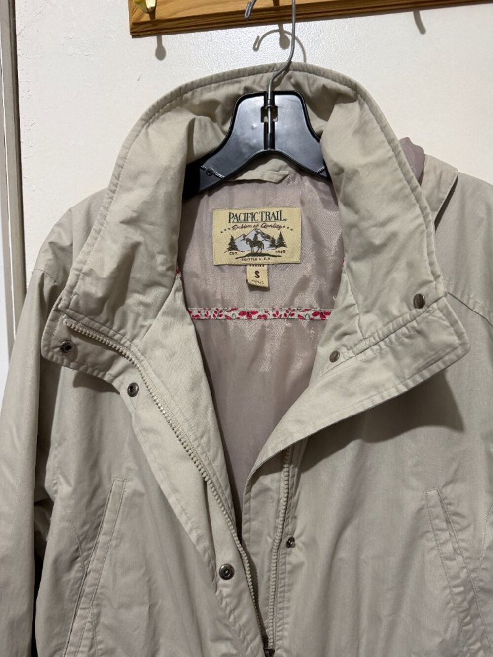 Vintage Pacific Trail Utility/Field Parka 90s Jacket Hooded - Picture 3 of 16